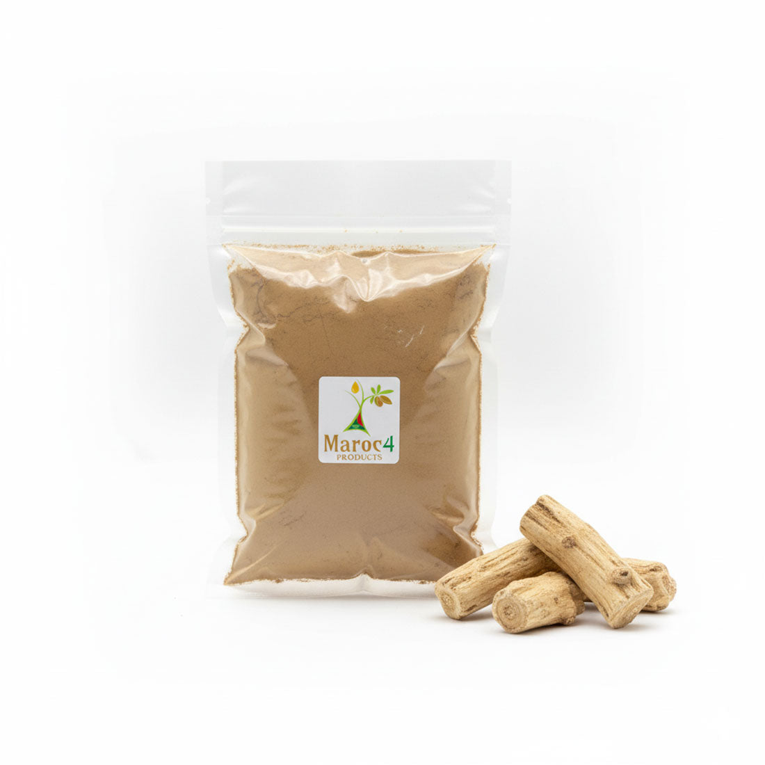 عشبة القسط الهندي البري - مطحون